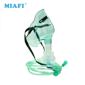 Maska tlenowa z nebulizatorem i drenem
